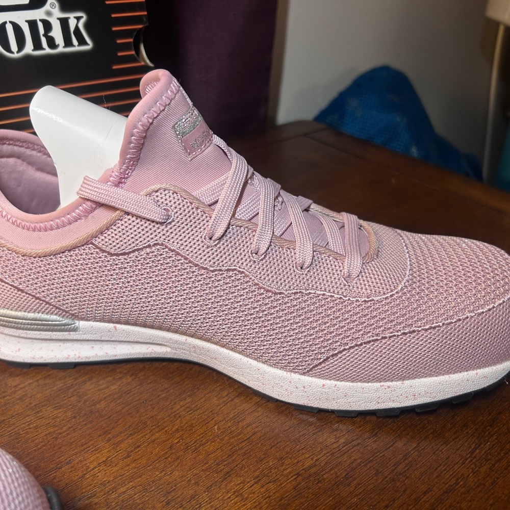 Skechers Women's Light Pink Athletic Sneakers - Picture 5 of 10